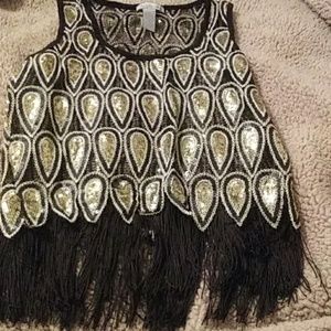 Sequins tank